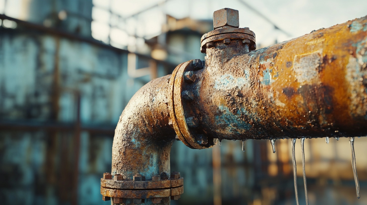 Rusty pipes threaten water quality and public health